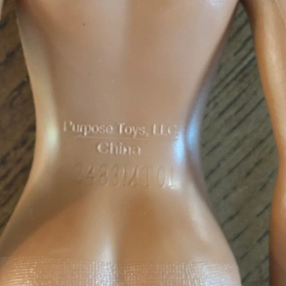Purpose Toys Naturalistas Doll Black Afro Hair Nude Body 2483MT01 Articulated